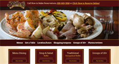 Desktop Screenshot of millerssmorgasbord.com